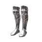 欧洲骑士防具腿甲3D模型