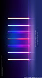 时尚蓝紫色背景板发光海报舞台灯光炫光效果PSD设计素材图
