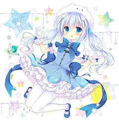 校园封面底图美少女动漫可爱萌