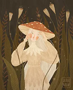 俄罗斯插画师August Ro作品，温暖人心的画风。

#手帐素材插画手绘##艺术秀# ​​​​