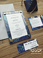 Sweetweddingthing cool！玩转新材质，矿石风邀请函-婚礼请柬案例-Sweetweddingthing作品-喜结网