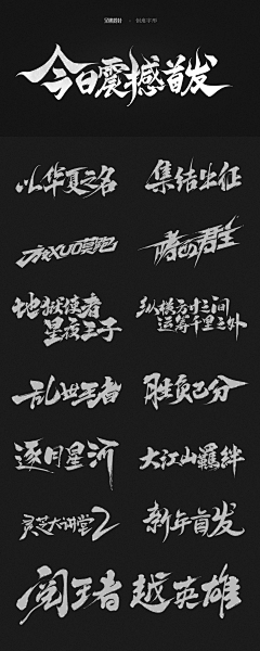 vena.采集到品牌-字体