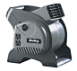 Amazon.com - Air King 9550 3-Speed Pivoting Utility Blower with Grounded Outlets - Floor Fans