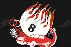 台球 【酷图网】台球,8号,小车,海报