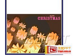 【圣诞雪花书籍版式－圣诞节主题PPT模板...