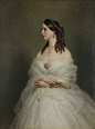 Franz Xaver Winterhalter（1805-1873）是当时最杰出的宫廷画家。他为欧洲各国官廷绘制作品，人物多为活跃在19世纪的欧洲皇室名人，尤其得到英国维多利亚女王的喜爱。人们认为他的作品历史纪录价值超过艺术价值，通过他的绘画，人们可以更进一步了解欧洲19世纪皇室贵族的肖像面貌和奢华生活。