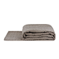 样板间现代简约灰色裥棉搭被软装布艺展厅摆场床尾搭毯沙发装饰毯-淘宝网