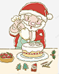 圣诞节蛋糕 雪花 元素 免抠png 设计图片 免费下载 页面网页 平面电商 创意素材