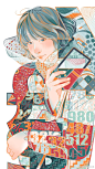 #灵感的诞生# 手机屏保大图分享，#2020# 要更努力才是李旻插画超话 @微博插画 @微博美学 ​​​​