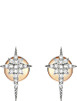 THE ALKEMISTRY North Star 14ct rose-gold and diamond earrings
