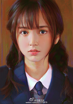 一起画TV采集到写实人像素材