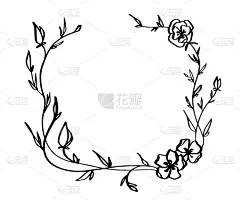 熏衣草,华丽的,分离着色,花环,可爱的,请柬,浪漫,婚礼,花,问候