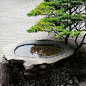 日式石钵庭院石头流水景观禅意水钵摆件老石槽石缸石盆自然景观石-淘宝网