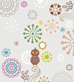 小清新纹样 底纹 素材 花纹 边框