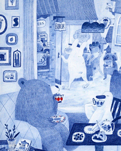 普罗旺斯PPPP采集到插画手绘 绘本