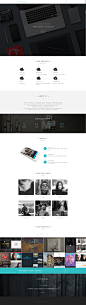 TimeZen™ | 我们只做有态度的产品 博客官网建站 简约 分屏网页UI设计