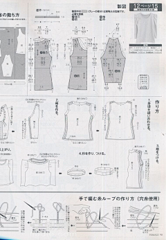 (_爽✿儿采集到服装裁剪