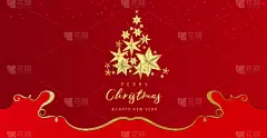 新年前夕,星形,红色背景,矢量,贺卡,圣诞装饰物,球,泰国,动物雪车
