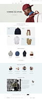 eCommerce web site concept by Nguyen Le. https://dribbble.com/shots/1812044-Shop/attachments/299714