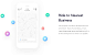 Nickel Ride App Design : App Design project for Nickel Ride, free ride sharing service that promote local businesses.