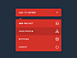 UI 设计灵感之：下拉菜单（dropmenu） | 设计达人