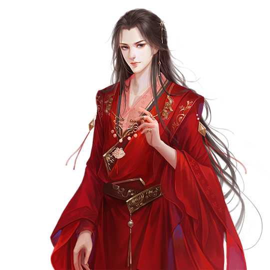 古风美男立绘