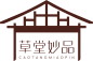 草堂妙品全素食餐品logo