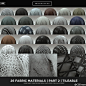 【新提醒】设计素材下载_56种服装织物、皮革贴图素材-56 Fabric Materials - http://www.cgdream.com.cn