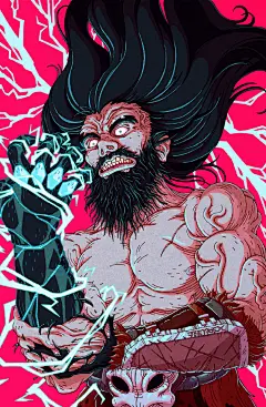 Joey RexCardenas 暗黑风插画~ ​​​​