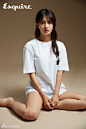 组图：韩星南宝拉性感解禁 真空穿白衬衫半掩胸 : 韩国女艺人南宝拉为杂志拍摄的一组写真今天在网上曝光。