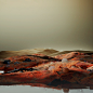 3D c4d cinema4d color ILLUSTRATION  Landscape octane Octane Render Render