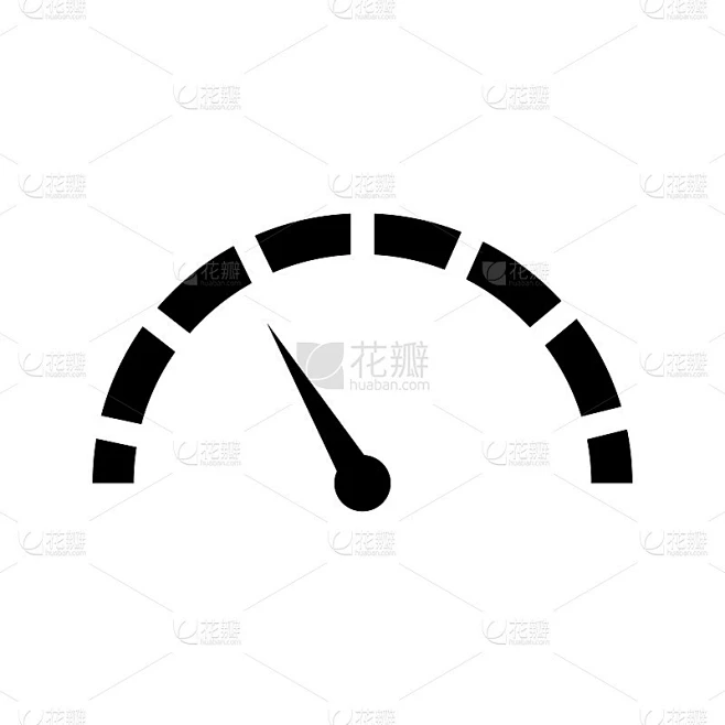 刻度表矢量图标速度表。仪表板表图标。素材-花瓣网