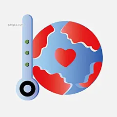 公益小物手绘插画图片大小2000x2001px 图片尺寸151.51 KB 来自PNG搜索网 pngss.com 免费免扣png素材下载！红色的爱心#红色的圆球#装饰图案#