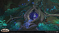 Ardenweald Outdoor Props - World of Warcraft: Shadowlands, Ashleigh Warner : These are probably my favorite props I've ever made. Ardenweald is 100% my thing. Loved it. Glad people are enjoying being there. I used some textures from Gabe Gonzalez and Ka
