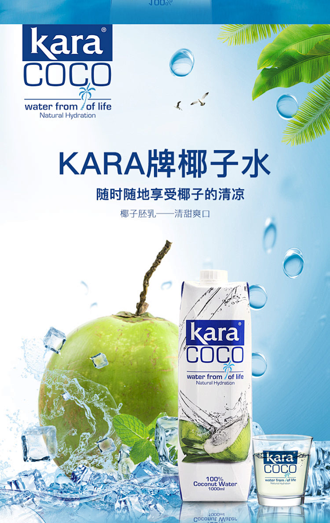 【佳乐椰子水1L】印尼进口 佳乐（kara）椰子水 1L 青椰子汁 椰汁饮料【行情 报价 价格 评测】-京东