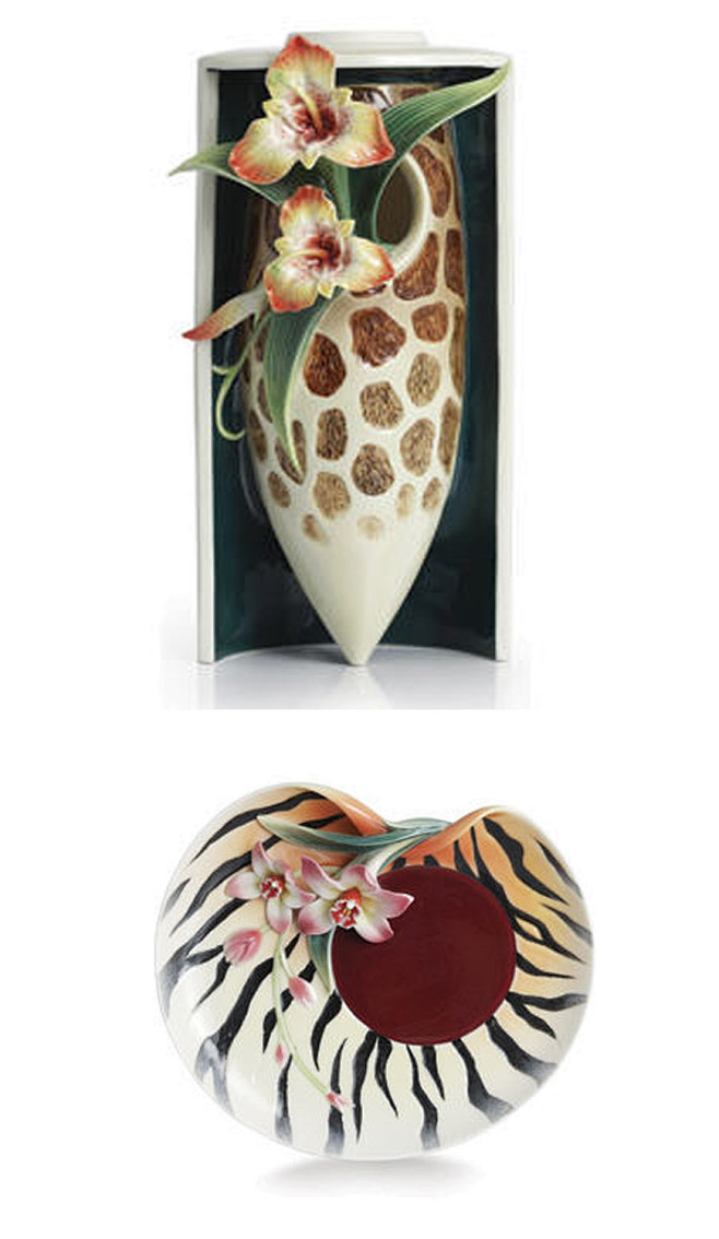 惊艳法蓝瓷franzcollection精美