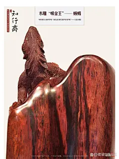 木雕“吸金王”——蜥蜴