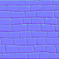Brick_GeometricRockWall_2k_n_1