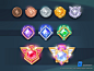 Rank icons_Metals/Gems