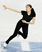 SOCHI Russia Vancouver Olympics figure skating gold medalist Kim Yu Na of South Korea practices her routine during an official training session at...