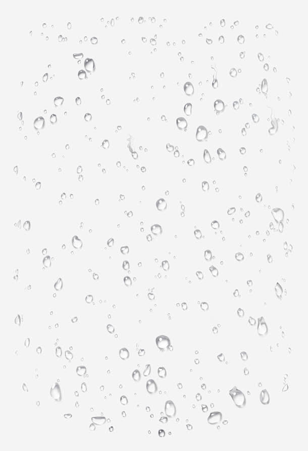 漂浮的水滴png素材