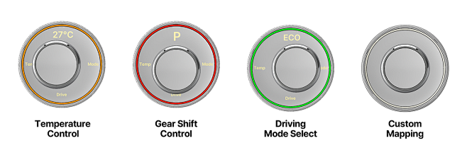 car interface design...