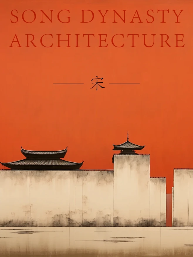 中式美学｜极简风格的宋代建筑-花瓣网