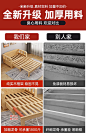 全实木折叠沙发床两用单人小户型家用木质阳台多功能可抽拉伸缩床-淘宝网