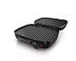 Philips Daily Collection HD6305 - barbecues & grills (Tabletop, Black, Rectangular): Amazon.co.uk: Kitchen & Home