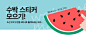 수박 스티커 모으기