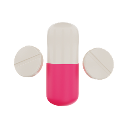 Capsule 3D Illustrat...