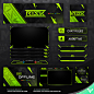 Twitch Twitch Packages twitch branding Stream design Custom Graphics
