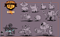 Wizard With a Gun - Early Concepts / Exploration