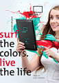 Pixus posters : Pixus devices help people to receive information, to learn something new, to communicate, to find the inspiration and just have fun. Corporate style of pixus corresponds with brand`s slogan: feel the colors. live the life. 
